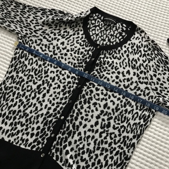 Animal Print Express Cardigan cheetah leopard - Picture 3 of 7